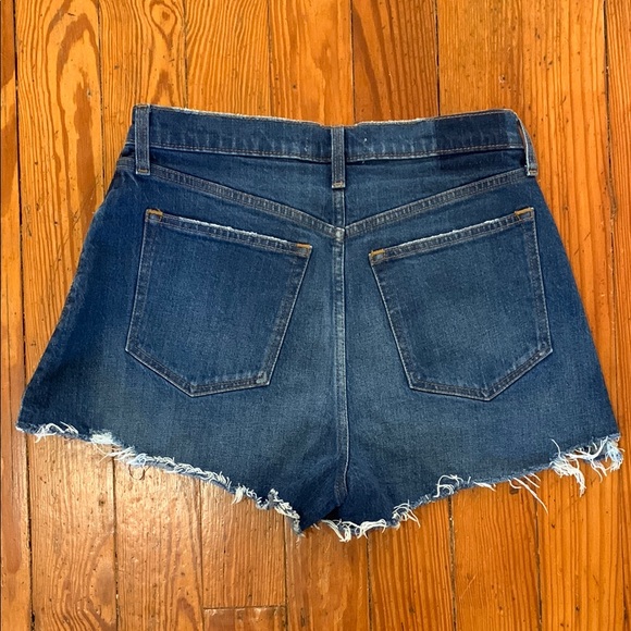 Abercrombie Women's Blue Denim Shorts - Picture 3 of 3